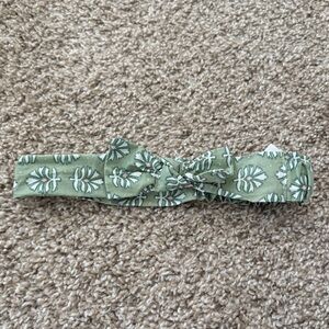 Carter's Olive Floral Headband